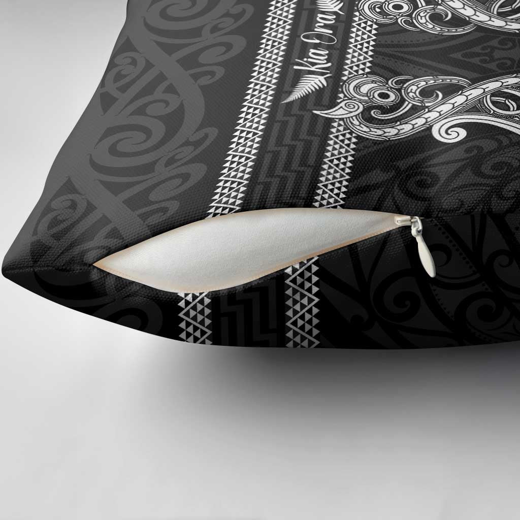 Kia Ora New Zealand Pillow Cover Maori Language Week Pango Taniko Motif LT14 - Polynesian Pride