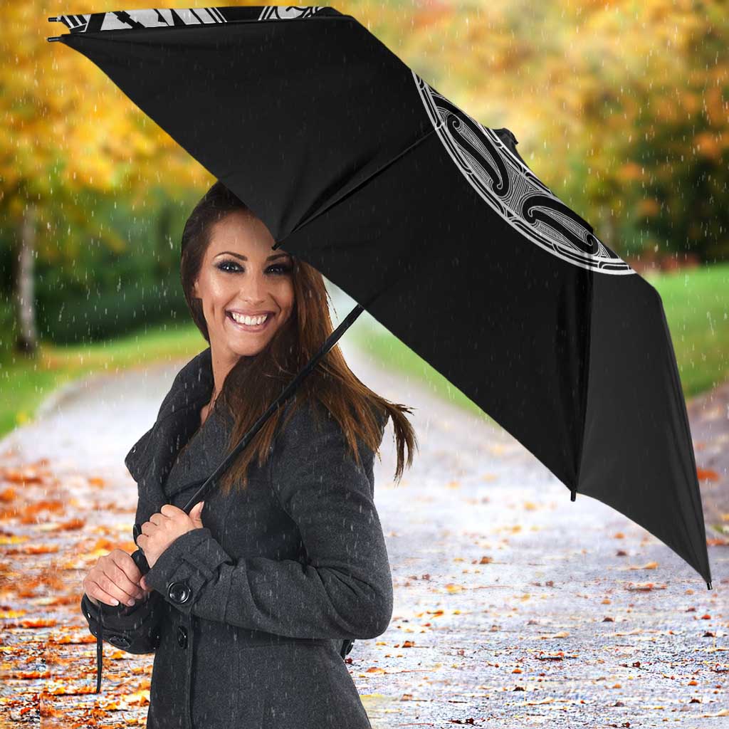Kia Kaha Te Reo Maori New Zealand Umbrella 50th Anniversary Ake Ake Ake LT14 - Polynesian Pride