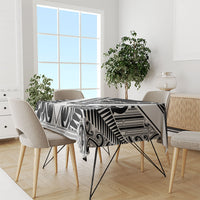 New Zealand Silver Fern Rugby Custom Tablecloth Go Wheel Kiwi Maori Pattern LT14 - Polynesian Pride