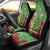 Kakapo New Zealand Christmas Car Seat Cover Meri Kirihimete Pohutukawa - Green Color