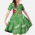 Kakapo New Zealand Christmas Family Matching Summer Maxi Dress and Hawaiian Shirt Meri Kirihimete Pohutukawa - Green Color