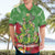 Kakapo New Zealand Christmas Hawaiian Shirt Meri Kirihimete Pohutukawa - Green Color