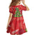 Kakapo New Zealand Christmas Family Matching Off Shoulder Maxi Dress and Hawaiian Shirt Meri Kirihimete Pohutukawa - Red Color