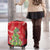 Kakapo New Zealand Christmas Luggage Cover Meri Kirihimete Pohutukawa - Red Color