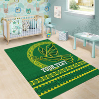 Fiji Tailevu Rugby Personalised Area Rug Go Dove Nation Fijian Tapa LT14 - Polynesian Pride