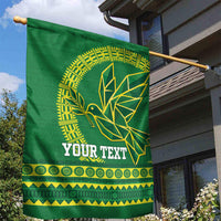 Fiji Tailevu Rugby Personalised Garden Flag Go Dove Nation Fijian Tapa LT14 - Polynesian Pride