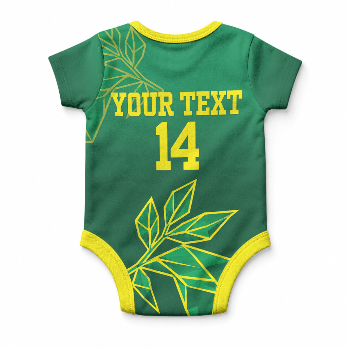 Fiji Tailevu Rugby Custom Baby Onesie Warai Na Leqa LT14 - Polynesian Pride