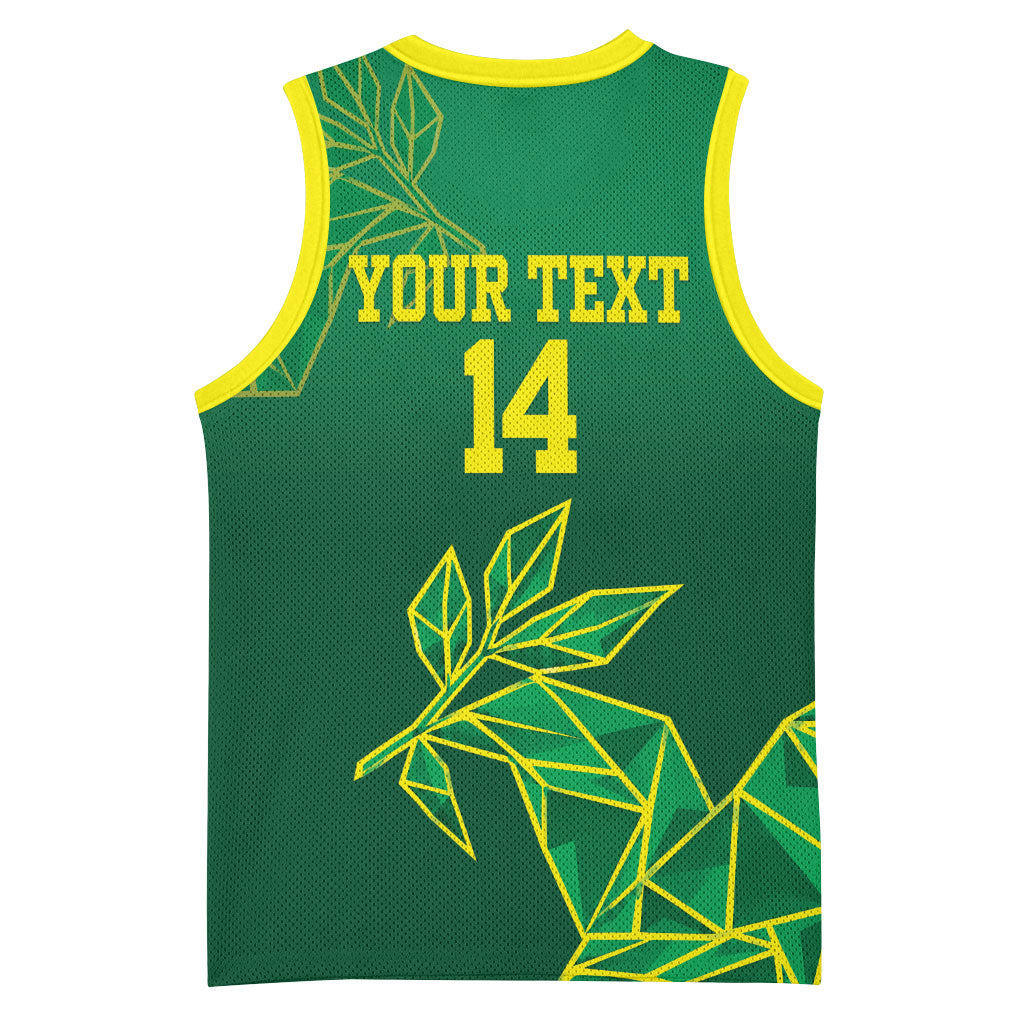 Fiji Tailevu Rugby Custom Basketball Jersey Warai Na Leqa LT14 - Polynesian Pride