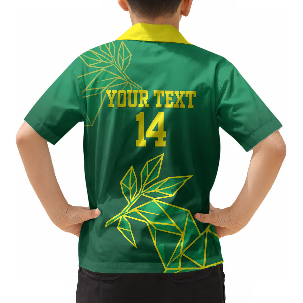 Fiji Tailevu Rugby Custom Kid Hawaiian Shirt Warai Na Leqa LT14 - Polynesian Pride