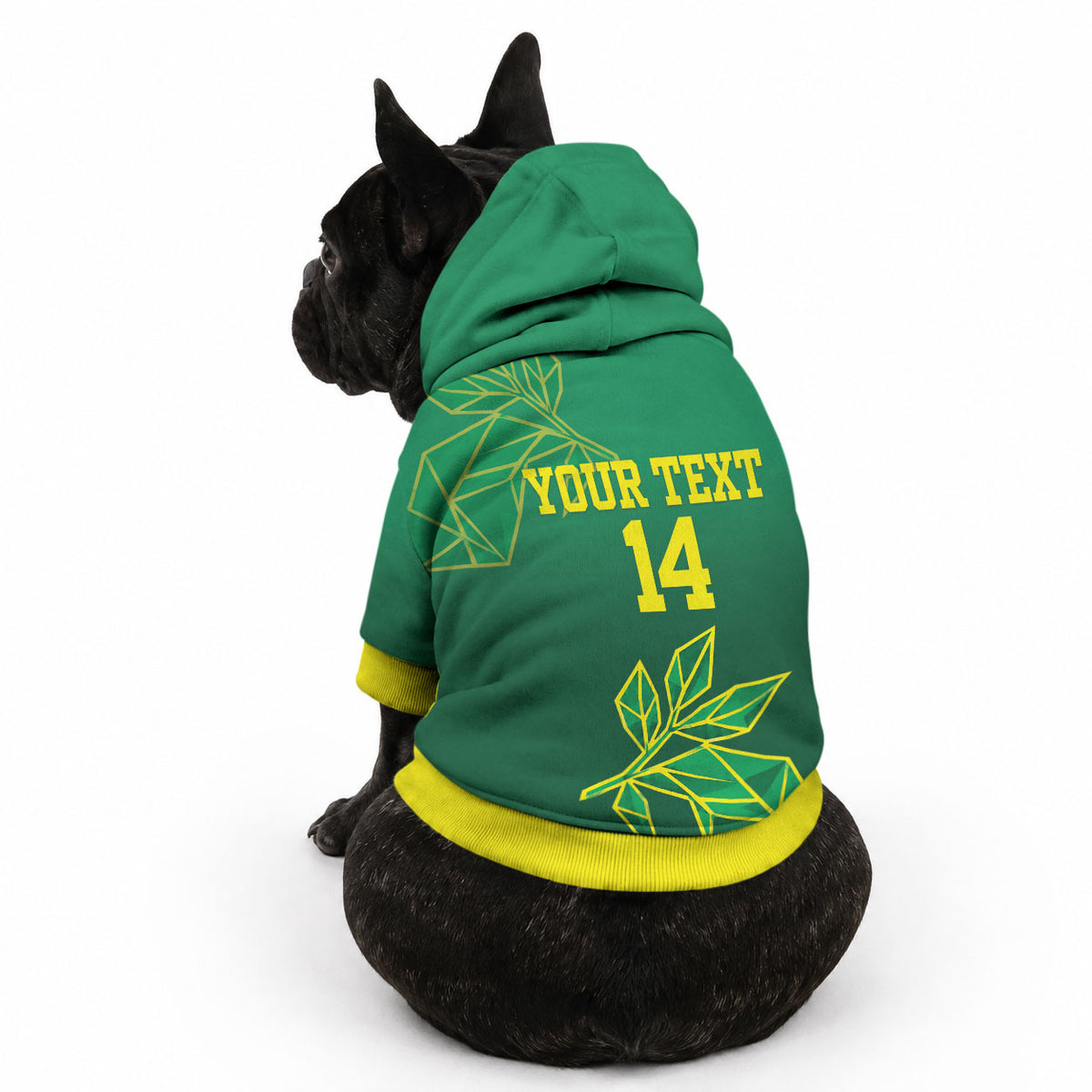 Fiji Tailevu Rugby Custom Pet Hoodie Warai Na Leqa LT14 - Polynesian Pride