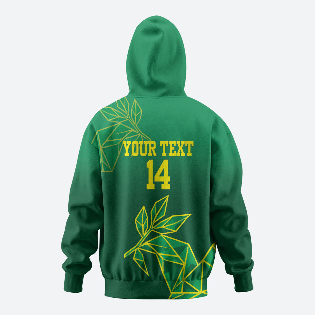 Fiji Tailevu Rugby Custom Zip Hoodie Warai Na Leqa LT14 - Polynesian Pride