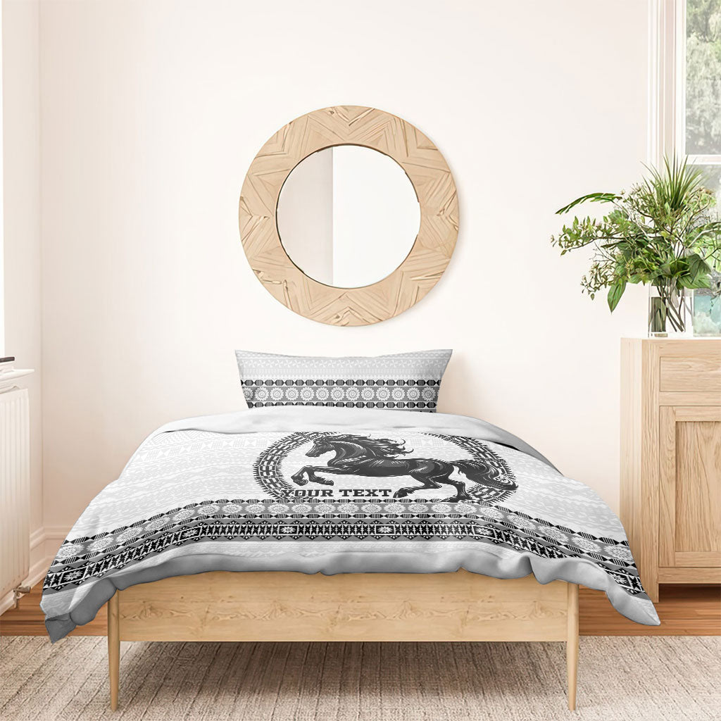 Fiji Nadroga Rugby Personalised Bedding Set Go Stallions Fijian Tapa LT14 - Polynesian Pride