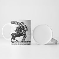 Fiji Nadroga Rugby Personalised Ceramic Mug Go Stallions Fijian Tapa LT14 - Polynesian Pride