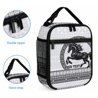 Fiji Nadroga Rugby Personalised Lunch Bag Go Stallions Fijian Tapa LT14 - Polynesian Pride