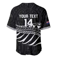 Custom Aotearoa Ice Hockey Baseball Jersey NZ Tiki Mascot - Maori Pattern LT14 - Polynesian Pride