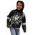 Custom Aotearoa Ice Hockey Kid Hoodie NZ Tiki Mascot - Maori Pattern