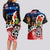 New Zealand Waitangi And ANZAC Day Couples Matching Long Sleeve Bodycon Dress and Hawaiian Shirt Aotearoa Maori Tiki With Last Post LT14 - Polynesian Pride