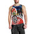 New Zealand Waitangi And ANZAC Day Men Tank Top Aotearoa Maori Tiki With Last Post LT14 - Polynesian Pride