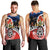 New Zealand Waitangi And ANZAC Day Men Tank Top Aotearoa Maori Tiki With Last Post LT14 - Polynesian Pride