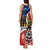 New Zealand Waitangi And ANZAC Day Tank Maxi Dress Aotearoa Maori Tiki With Last Post LT14 - Polynesian Pride