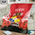 Tonga ANZAC Day Blanket Camouflage With Poppies Lest We Forget LT14 - Polynesian Pride