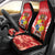 Tonga ANZAC Day Car Seat Cover Camouflage With Poppies Lest We Forget LT14 - Polynesian Pride