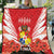 Tonga ANZAC Day Quilt Camouflage With Poppies Lest We Forget LT14 Red - Polynesian Pride