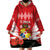 Tonga ANZAC Day Wearable Blanket Hoodie Camouflage With Poppies Lest We Forget LT14 - Polynesian Pride