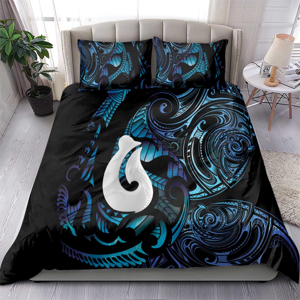 Hei Matau New Zealand Matariki Bedding Set NZ Fish Hook Maori Art LT14 - Polynesian Pride