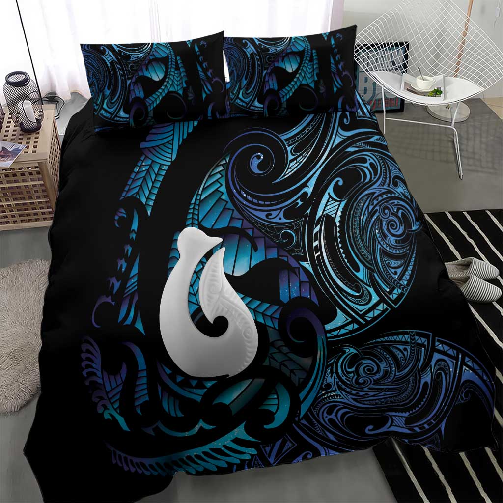 Hei Matau New Zealand Matariki Bedding Set NZ Fish Hook Maori Art LT14 - Polynesian Pride