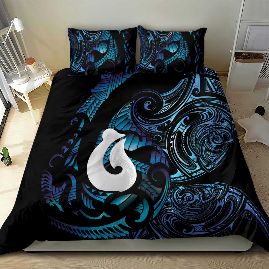 Hei Matau New Zealand Matariki Bedding Set NZ Fish Hook Maori Art LT14 - Polynesian Pride