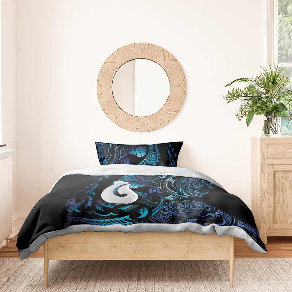 Hei Matau New Zealand Matariki Bedding Set NZ Fish Hook Maori Art LT14 - Polynesian Pride
