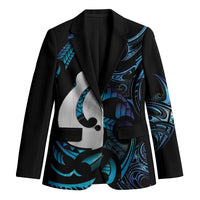 Hei Matau New Zealand Matariki Blazer NZ Fish Hook Maori Art LT14 Unisex Purple - Polynesian Pride