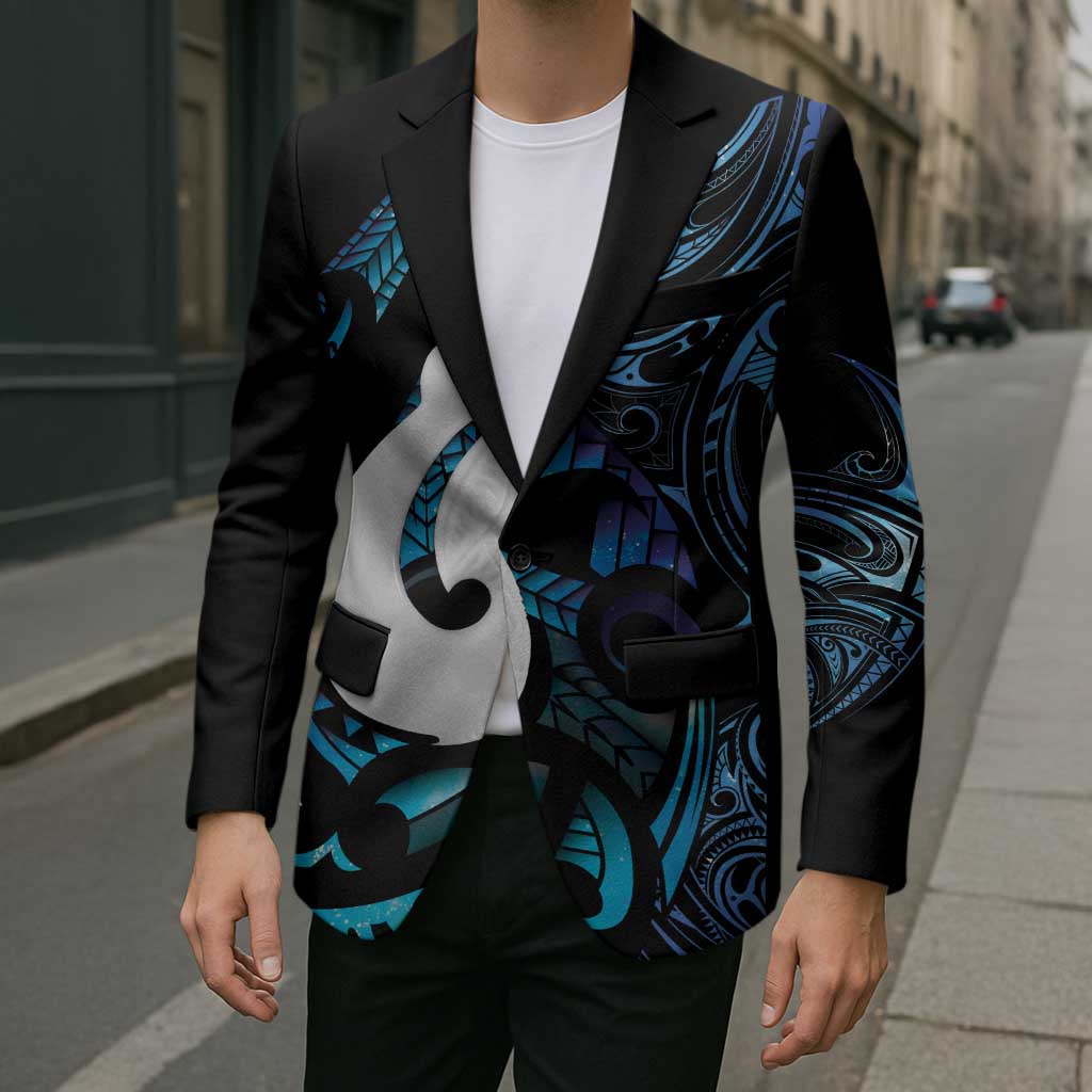 Hei Matau New Zealand Matariki Blazer NZ Fish Hook Maori Art LT14 - Polynesian Pride