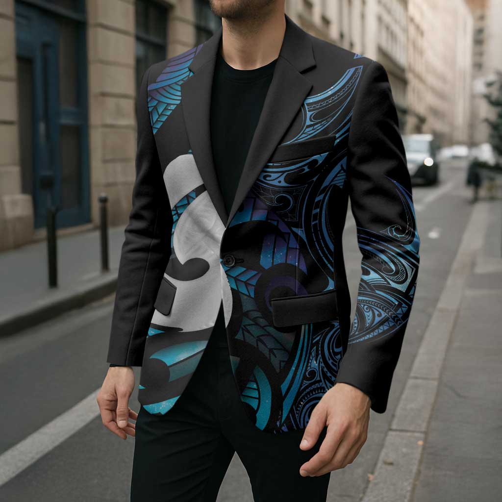 Hei Matau New Zealand Matariki Blazer NZ Fish Hook Maori Art LT14 - Polynesian Pride