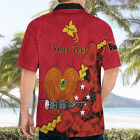 Personalised Remembrance Day PNG Hawaiian Shirt Papua New Guinea We Will Remember Them LT14 - Polynesian Pride