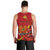 Personalised Remembrance Day PNG Men Tank Top Papua New Guinea We Will Remember Them LT14 - Polynesian Pride