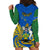 Polynesian Pride Independence Day Solomon Islands Hoodie Dress Happy 45th Anniversary LT14 - Polynesian Pride