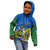 Personalised Independence Day Solomon Islands Kid Hoodie Happy 45th Anniversary LT14 - Polynesian Pride