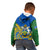 Personalised Independence Day Solomon Islands Kid Hoodie Happy 45th Anniversary LT14 - Polynesian Pride