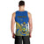 Personalised Independence Day Solomon Islands Men Tank Top Happy 45th Anniversary LT14 - Polynesian Pride