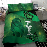World Mental Health Awareness Month Bedding Set Warriors Brave Strong Galaxy Vibes LT14 - Polynesian Pride