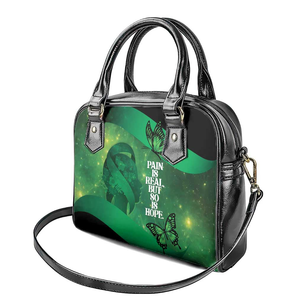 World Mental Health Awareness Month Shoulder Handbag Warriors Brave Strong Galaxy Vibes LT14 - Polynesian Pride