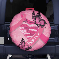 Polynesia Breast Cancer Awareness Month Spare Tire Cover Pink Ribbon Mix Butterflies LT14 No hole Pink - Polynesian Pride