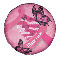Polynesia Breast Cancer Awareness Month Spare Tire Cover Pink Ribbon Mix Butterflies LT14 - Polynesian Pride