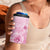 Personalised Polynesia Breast Cancer Awareness 4 in 1 Can Cooler Tumbler No One Fights Alone Turtle Ribbon - Pink Version