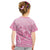 Personalised Polynesia Breast Cancer Awareness Kid T Shirt No One Fights Alone Turtle Ribbon - Pink Version