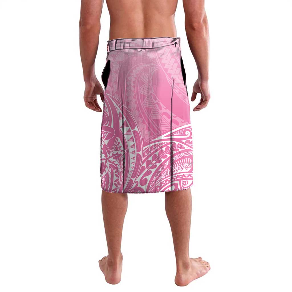 Personalised Polynesia Breast Cancer Awareness Lavalava No One Fights Alone Turtle Ribbon - Pink Version LT14 - Polynesian Pride