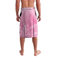 Personalised Polynesia Breast Cancer Awareness Lavalava No One Fights Alone Turtle Ribbon - Pink Version LT14 - Polynesian Pride