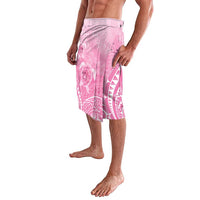 Personalised Polynesia Breast Cancer Awareness Lavalava No One Fights Alone Turtle Ribbon - Pink Version LT14 - Polynesian Pride